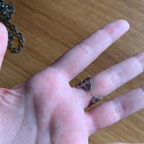 Steel ring in excellent condition