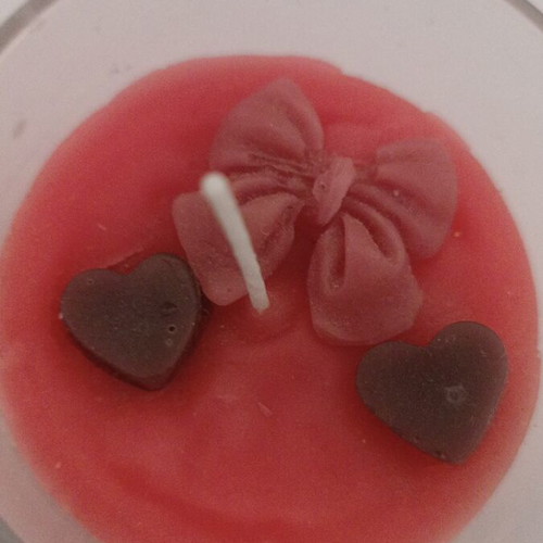 Candle in glass with blackberry scent new