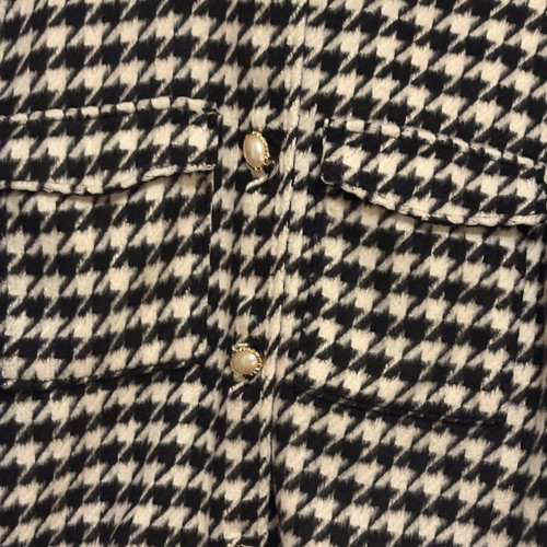 Vintage jacket cardigan H&M like new, black and white