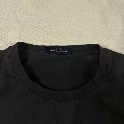 Fred Perry short-sleeve shirt like new, size L, gray