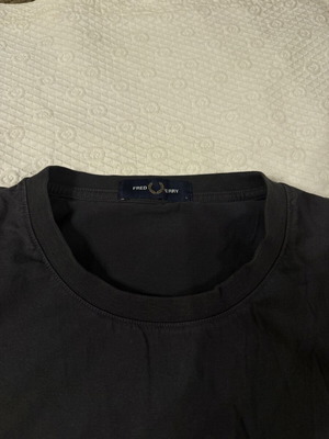 Fred Perry short-sleeve shirt like new, size L, gray