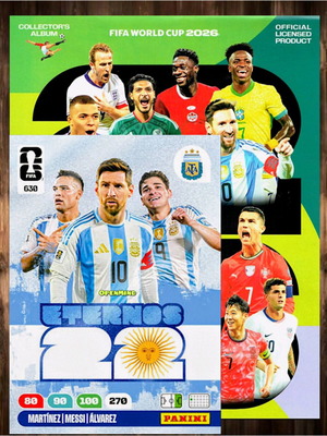 Κάρτα Eternos 22 Martinez Messi Alvarez No630 FIFA World Cup 2026 Andrenalyn XL καινούργιο