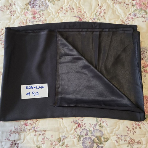 Double-sided thin grey fabric for sewing