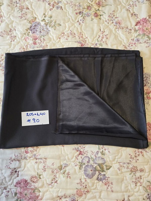 Double-sided thin grey fabric for sewing