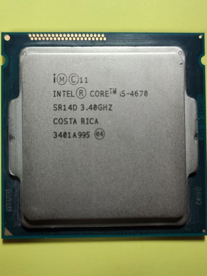 Επεξεργαστής i5 4670 socket 1150 μεταχειρισμένος