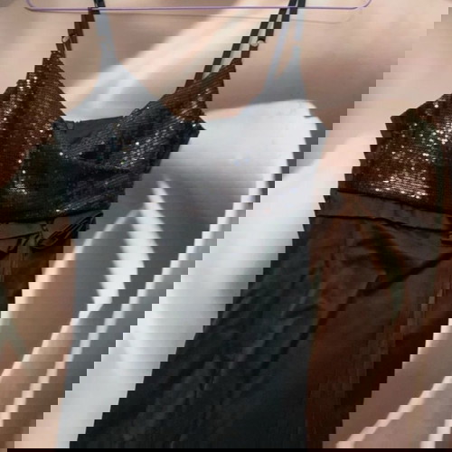 Малка черна рокля като нова, размер S