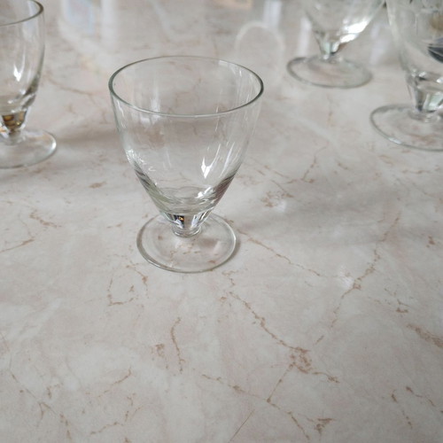 Set of 3 vintage rakia glasses like new