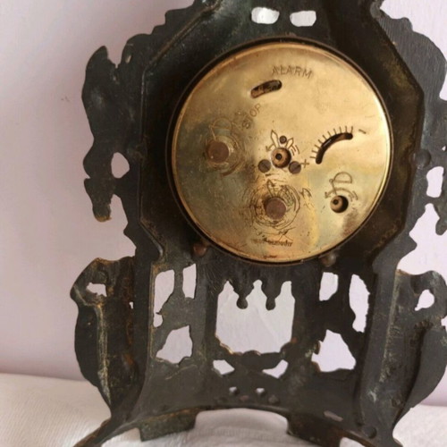 German brass clock 23x16 cm
