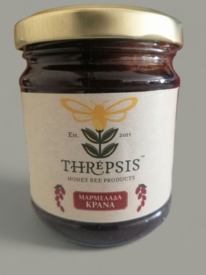Threpsis Cornelian Cherry Jam 210g new