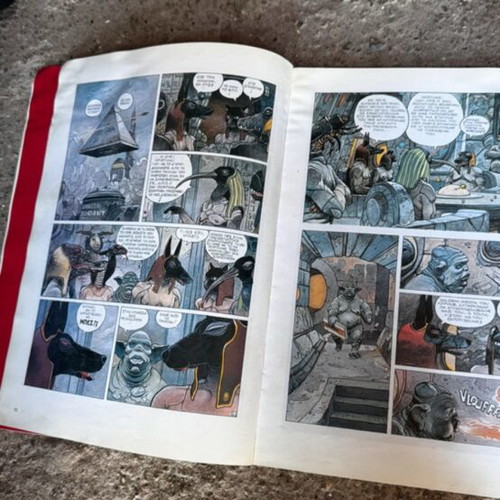 Enki Bilal The Celebration of the Immortals graphic novel used, Greek edition