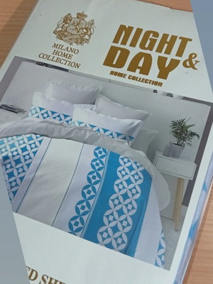Bed sheet set new, 100% cotton fabric