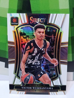Σετ καρτών Victor Wembanyama Panini Select EuroLeague 2025-26