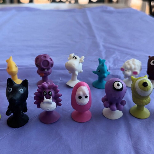 Disney Tsum Tsum and Stikeez figures used, set of 34