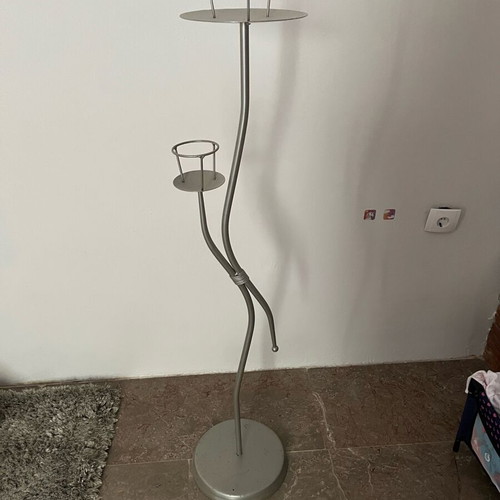 Candlesticks used, set of 2, height 1.32 m