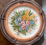 Hand-painted platter like new