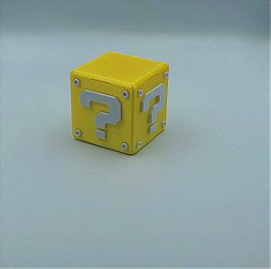 3d printed κύβος ερωτηματικό για παιχνίδια και μνήμες από nintendo switch