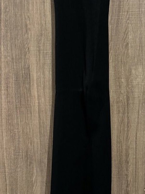 Ribbed midi dress Zara size M like new, black