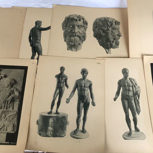 Photocopy prints used, set of 8, 1903