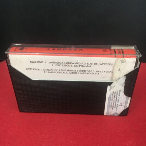 Lambada cassette used, Latin