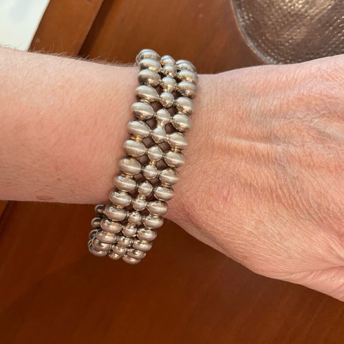 Ilias Lalaounis Vintage Silver 925 Bracelet like new, 75g