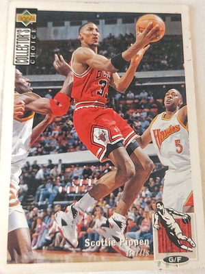 Κάρτα Scottie Pippen Chicago Bulls NBA 1994 ρετρό vintage