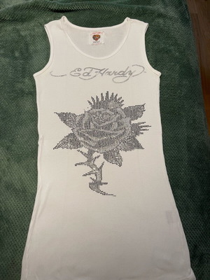 Ed Hardy blouse like new size M