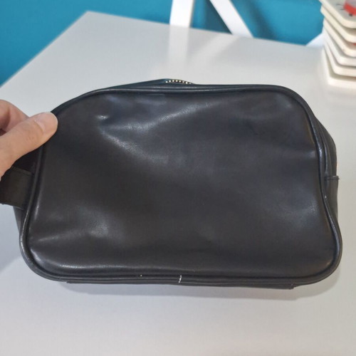 Dolce & Gabbana black toiletry bag