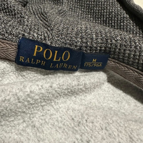 Ralph Lauren zip hoodie jacket like new, size medium, gray