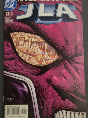 DC Comics JLA #79 comic book used, May 2003
