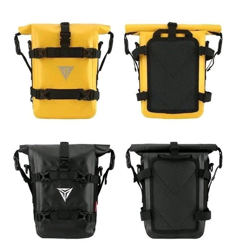 Motowolf Motorcycle Bag 8lt New Black/Yellow
