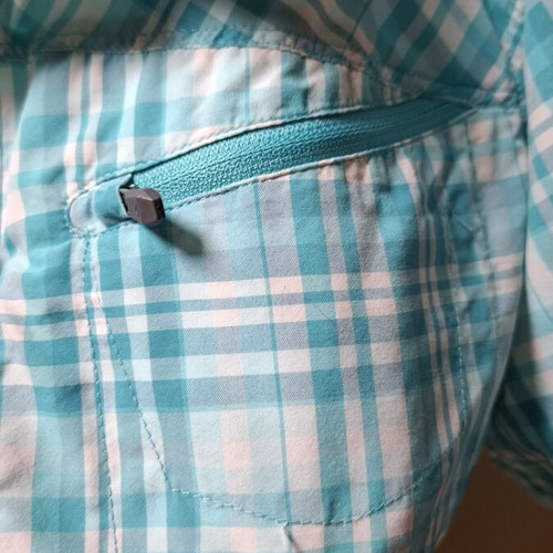 McKinley women's shirt used, turquoise, medium size