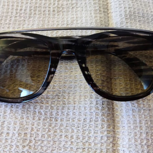 Solo-Solis NDL2646 sunglasses new, striped black and white frame