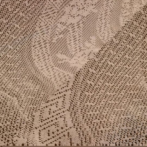 Παραδοσιακή χειροποίητη κουρτίνα Σιάτιστας καινούργια, συλλεκτική