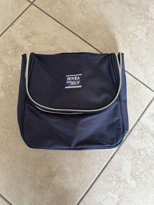 NIVEA for Men Travel Toiletry Bag like new, dark blue