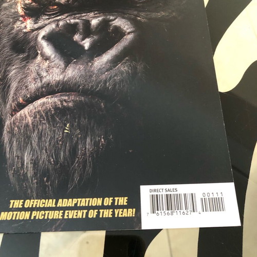 King Kong 1 comic new, official adaptation of Kong movie