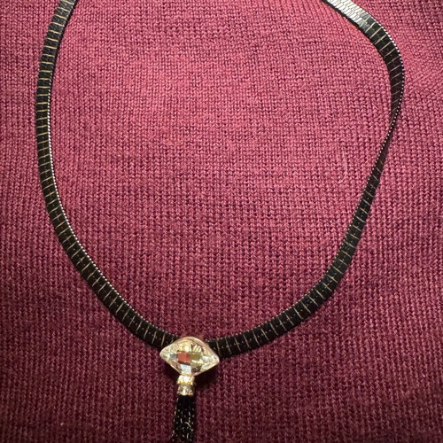 Black choker necklace like new