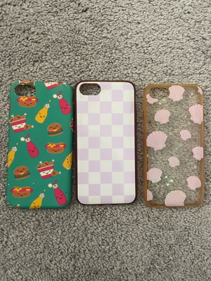 iPhone 6/6s cases used, set of 3