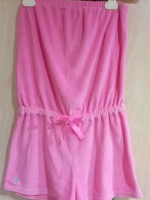 Polo Ralph Lauren pink shorts jumpsuit like new, 158 cm