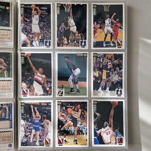 Upper Deck NBA Basketball '94-'95 cards like new, 188 of 219