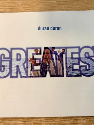Duran Duran Greatest CD booklet used, EMI compilation