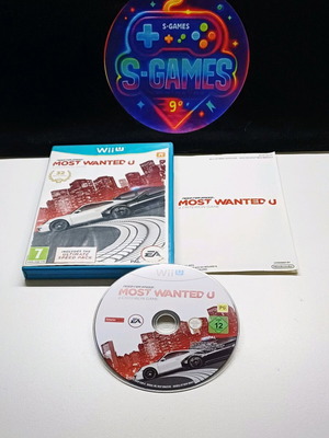 Need for Speed Most Wanted U used for Nintendo Wii U