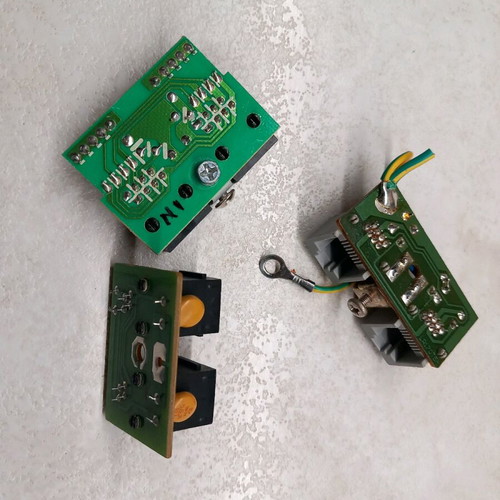 Surge protectors for phone-network line used, set of 3 pieces