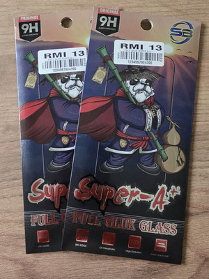 Full Tempered Glass Redmi 13 4G/5G like new, compatible with Redmi 12 and Poco M6