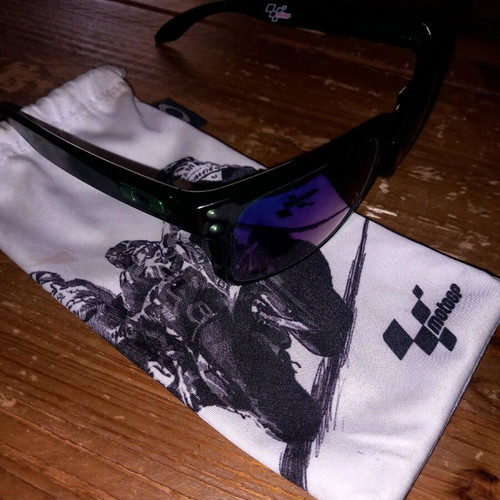 Oakley MotoGP sunglasses used, black with pouch