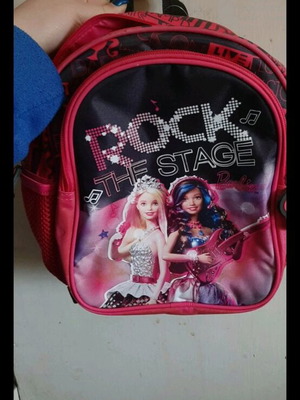 Τσάντα Barbie καινούργια, ροζ, κατάλληλη για νηπιαγωγείο