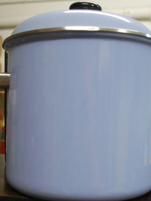 Κατσαρόλα εμαγιέ για μακαρόνια μεταχειρισμένη, 6 λίτρων, άριστη κατάσταση