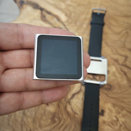 Apple iPod Nano 16GB used with wristband for watch conversion