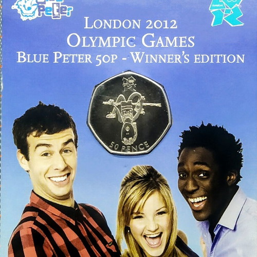 Collectible rare coin London 2012