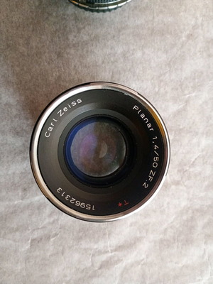 Zeiss Planar 50mm T 1.4 ZF2 Nikon mount μεταχειρισμένος