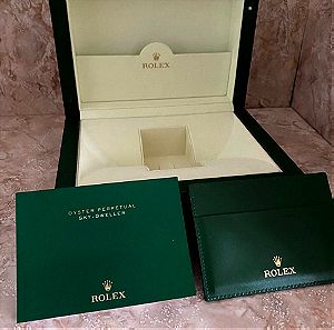 Rolex box κουτί από Ρολόι Αυθεντικό